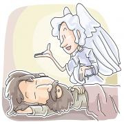 Angel appeared in Joseph's dream