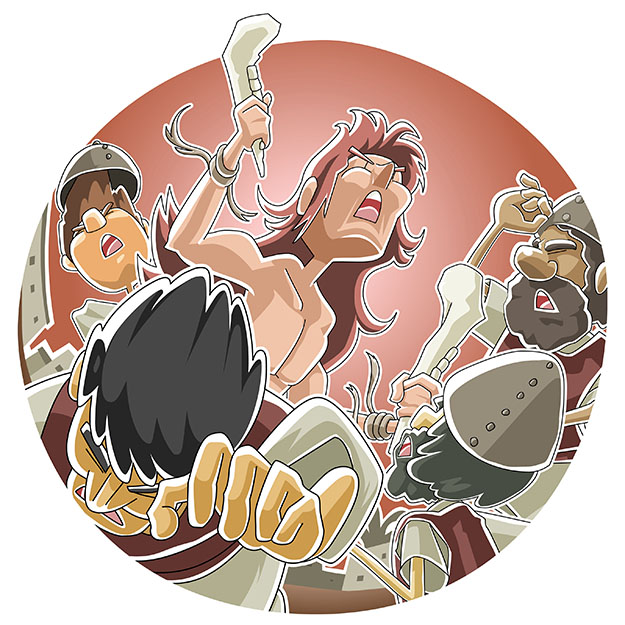 Samson's vengeance on the Philistines