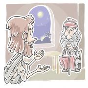 Nicodemus visited Jesus at night