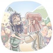 Jesus healed a demon-possessed mute